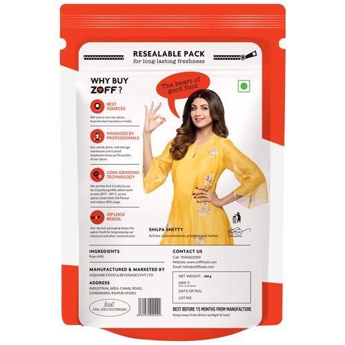 Zoff CTC Combo - Red Chilli, 600 g (3 x 200 g each)-5.webp